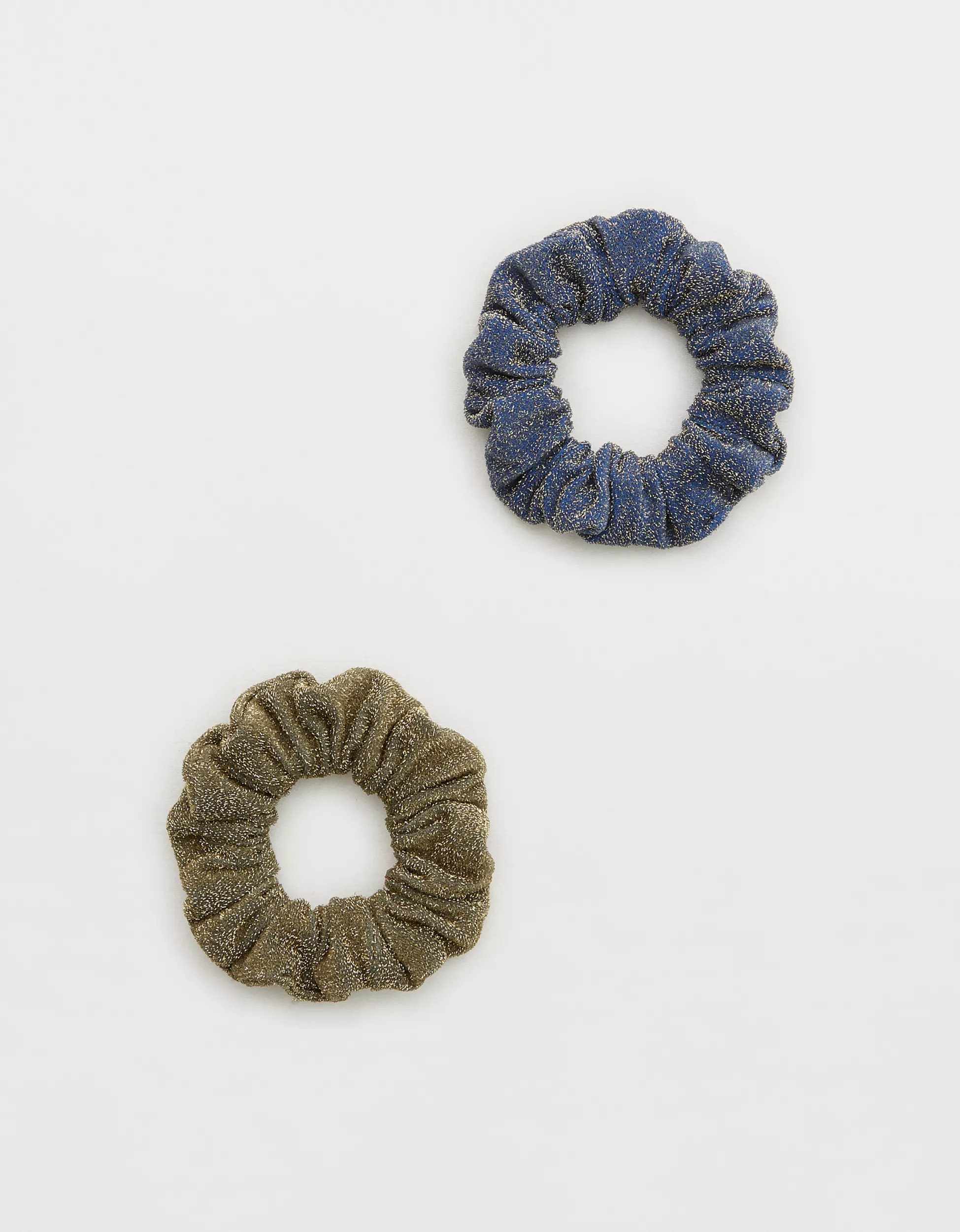 Aerie Sparkle Mini Swim Srunchie 2-Pack | Aerie