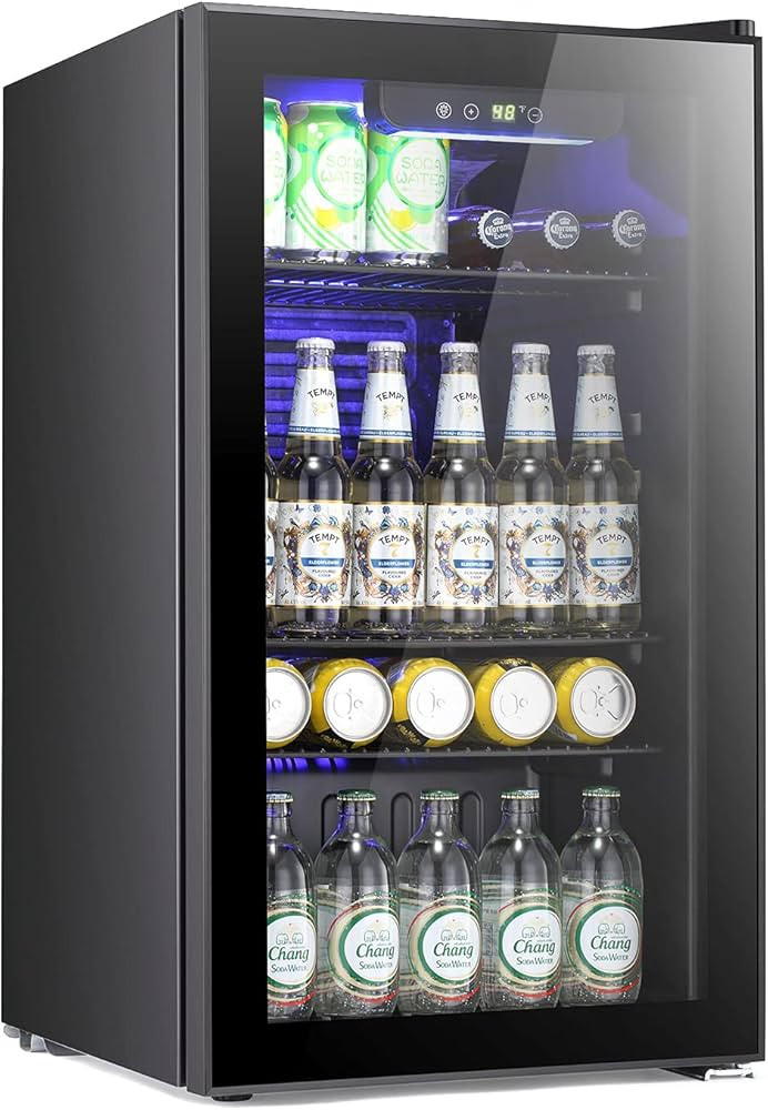 Antarctic Star Beverage Refrigerator -120 Can Mini Fridge for Soda Beer or Wine,Small Drink Dispe... | Amazon (US)