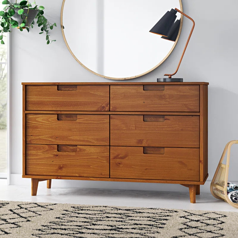 Helmick 6 Drawer 52" W Dresser | Wayfair North America