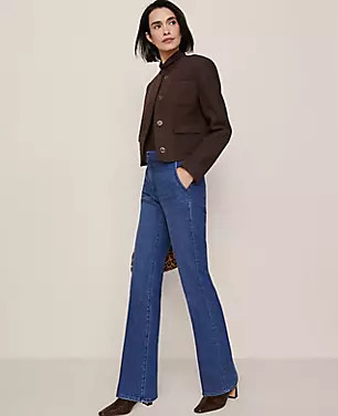Mid Rise Boot Jean in Metropolitan Wash | Ann Taylor