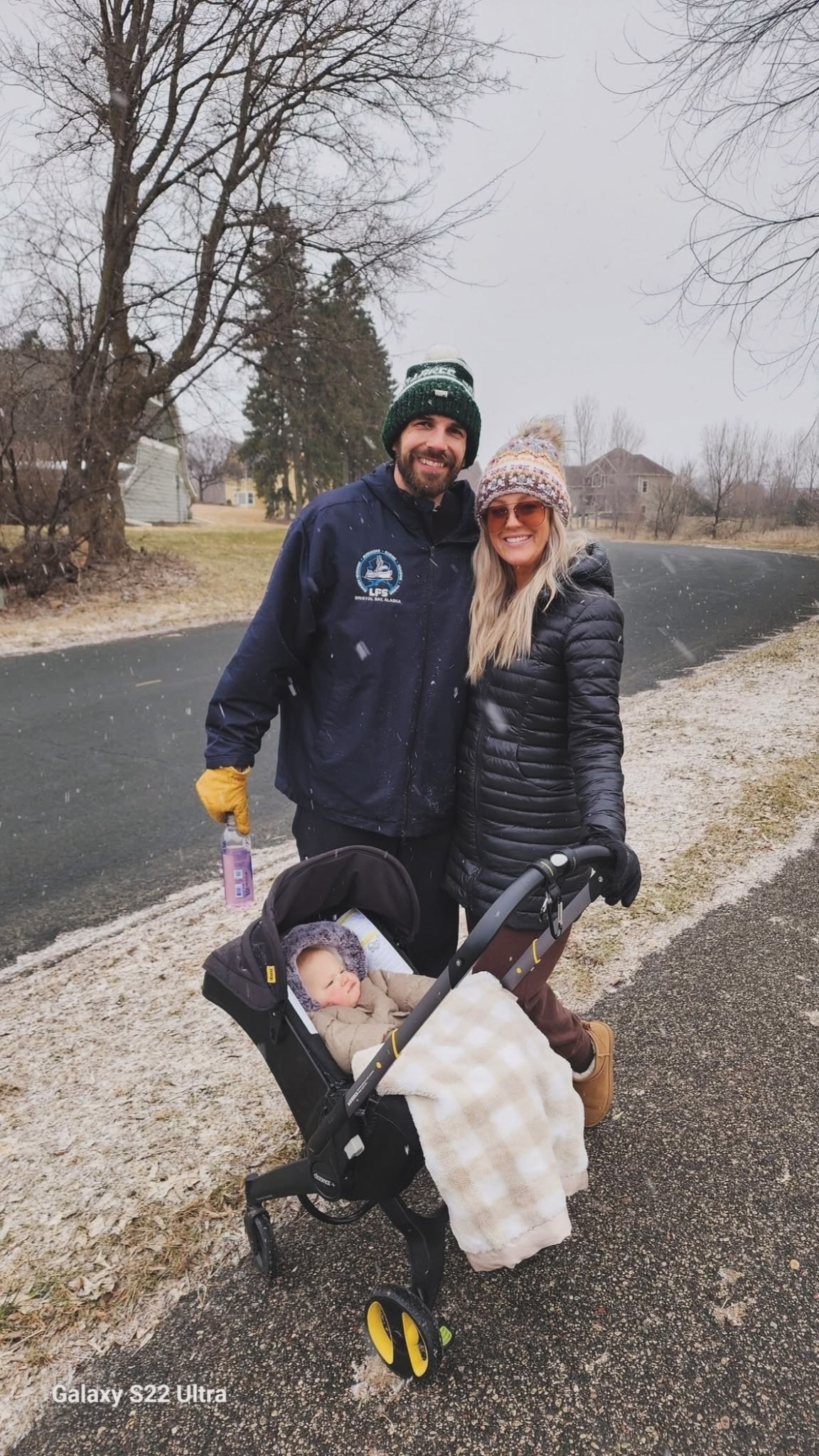 Had to get a walk in before the blizzard 🥶 

#LTKmomlife #LTKBaby #LTKdayinmylife