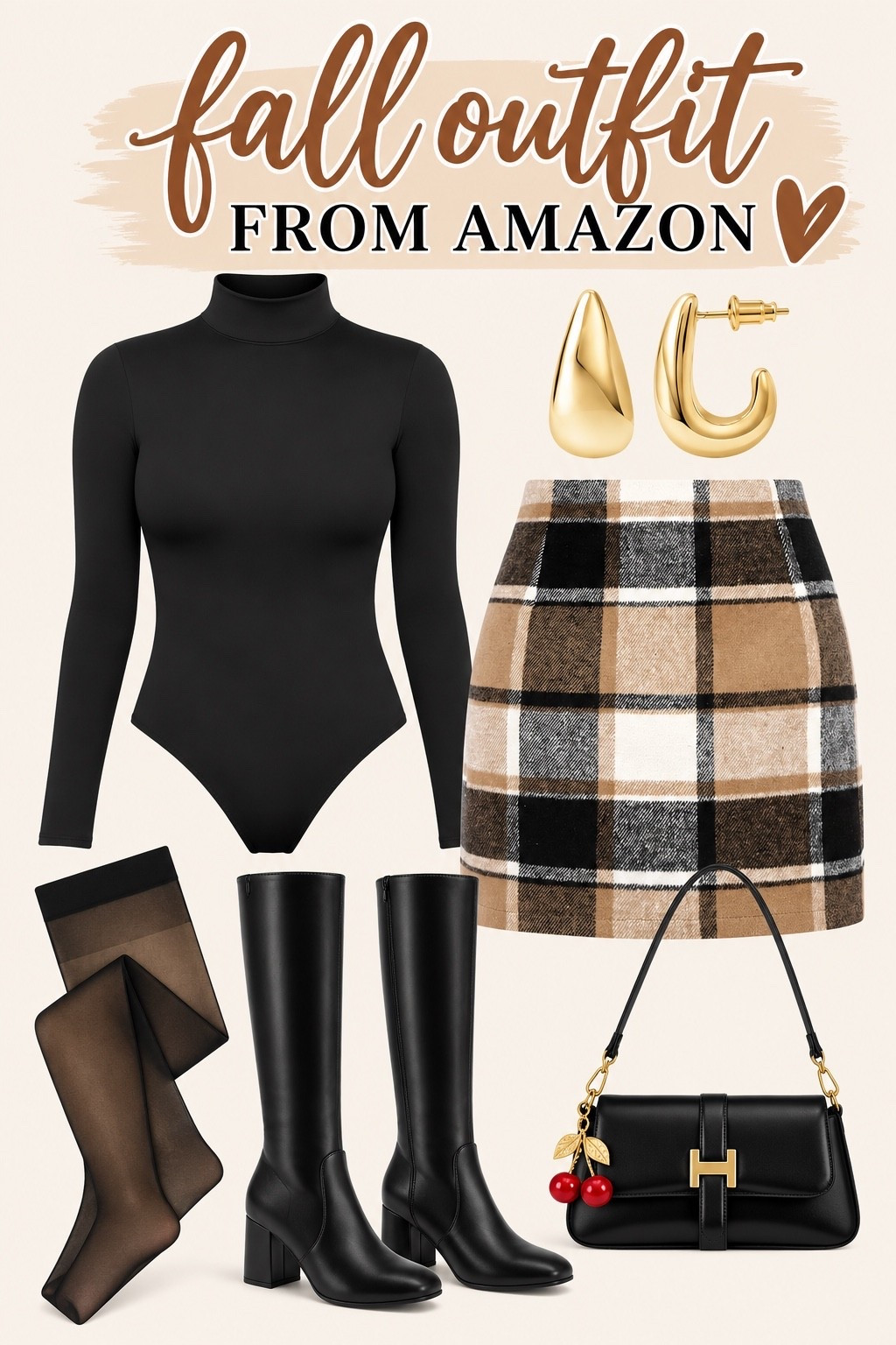 Plaid skirt outfit for fall!

#LTKootd #LTKPetite #LTKSaleAlert