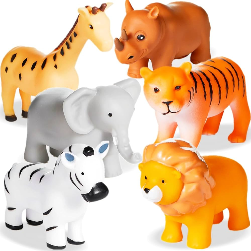Mold Free Animal Baby Bath Toys for Toddlers/ Infants 6 - 12- 18 Months, No Hole No Mold Bathtub ... | Amazon (US)