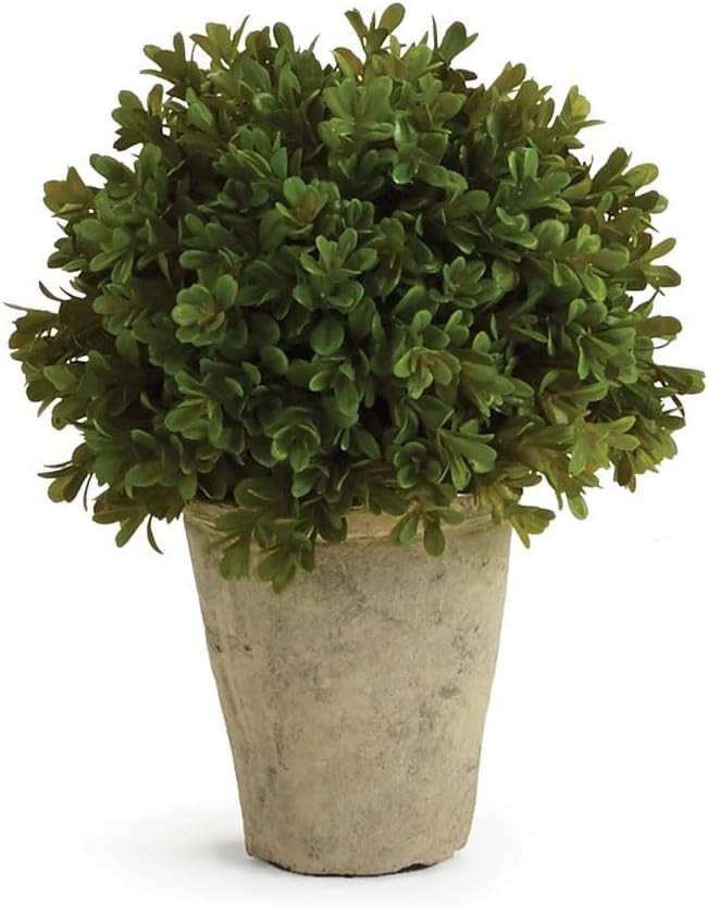 Napa Home & Garden Barclay Butera Faux Boxwood Shrub Potted 9" Green | Amazon (US)