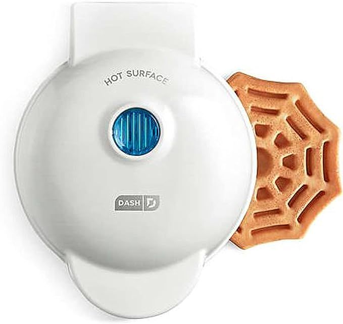 Dash Spiderweb Mini Waffle Maker! Halloween Waffle Maker Produces 4 Inch Waffles! Easy to Clean &... | Amazon (US)