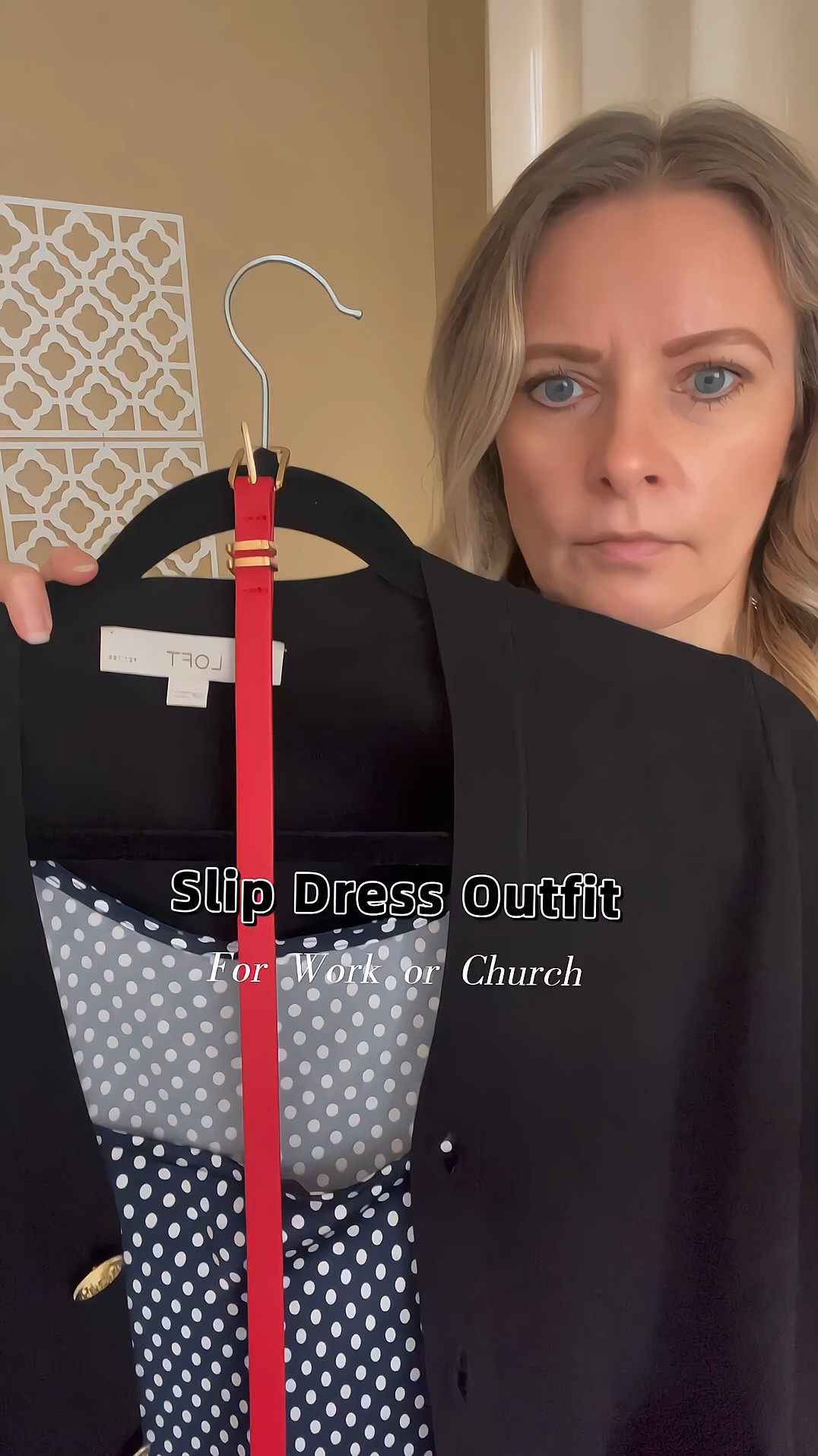 Slip dress outfit idea you can wear at work or church. Dress, blazer and necklace are from Loft. On sale now!







Loft fashion, loft sale, fall outfit, fall workwear outfit, slip dress, sweater jacket, midi dress, satin dress, dotted dress, polka dot dress, church outfit, work outfit 
 

#LTKSeasonal #LTKVideo #LTKShoeCrush #LTKOver40 #LTKFindsUnder50 #LTKSaleAlert