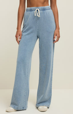 Hunter Knit Denim Pant - Calypso Blue Indigo / Small | Z Supply