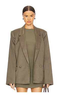 WeWoreWhat Boxy Blazer in Caper from Revolve.com | Revolve Clothing (Global)