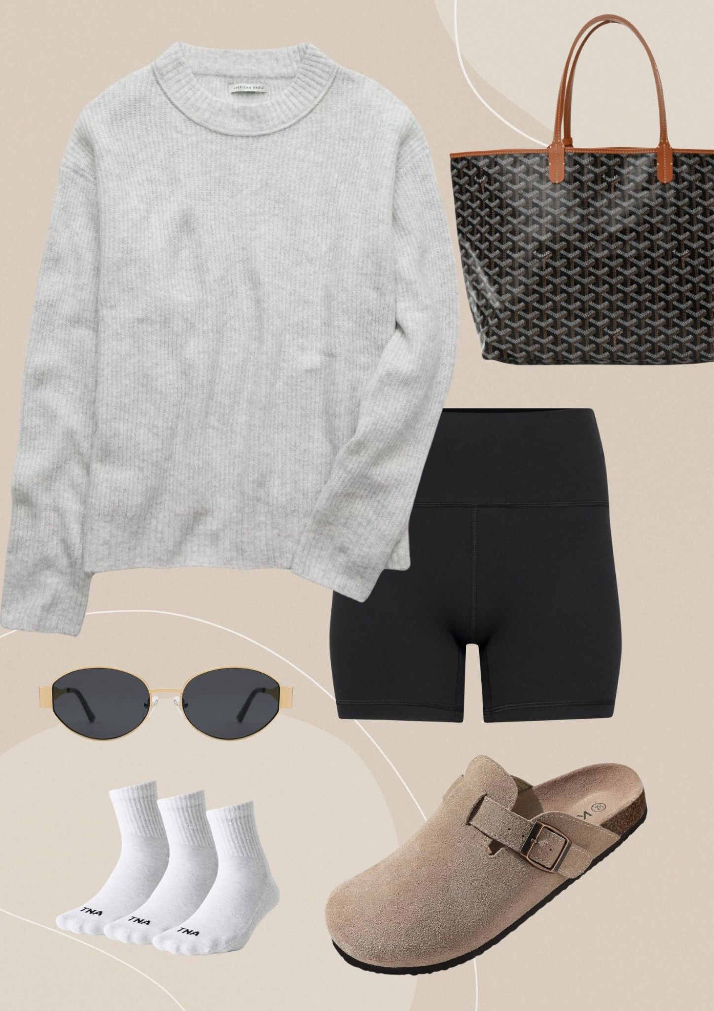 Fall transitional outfit! 

American eagle / aerie sale for members currently! Extra 25% using code BFFDEAL 

American eagle sweater, Aritzia golden butter, Birkenstock Boston, Amazon dupe, goyard, yellow app find

#LTKSaleAlert #LTKFindsUnder50 #LTKSeasonal