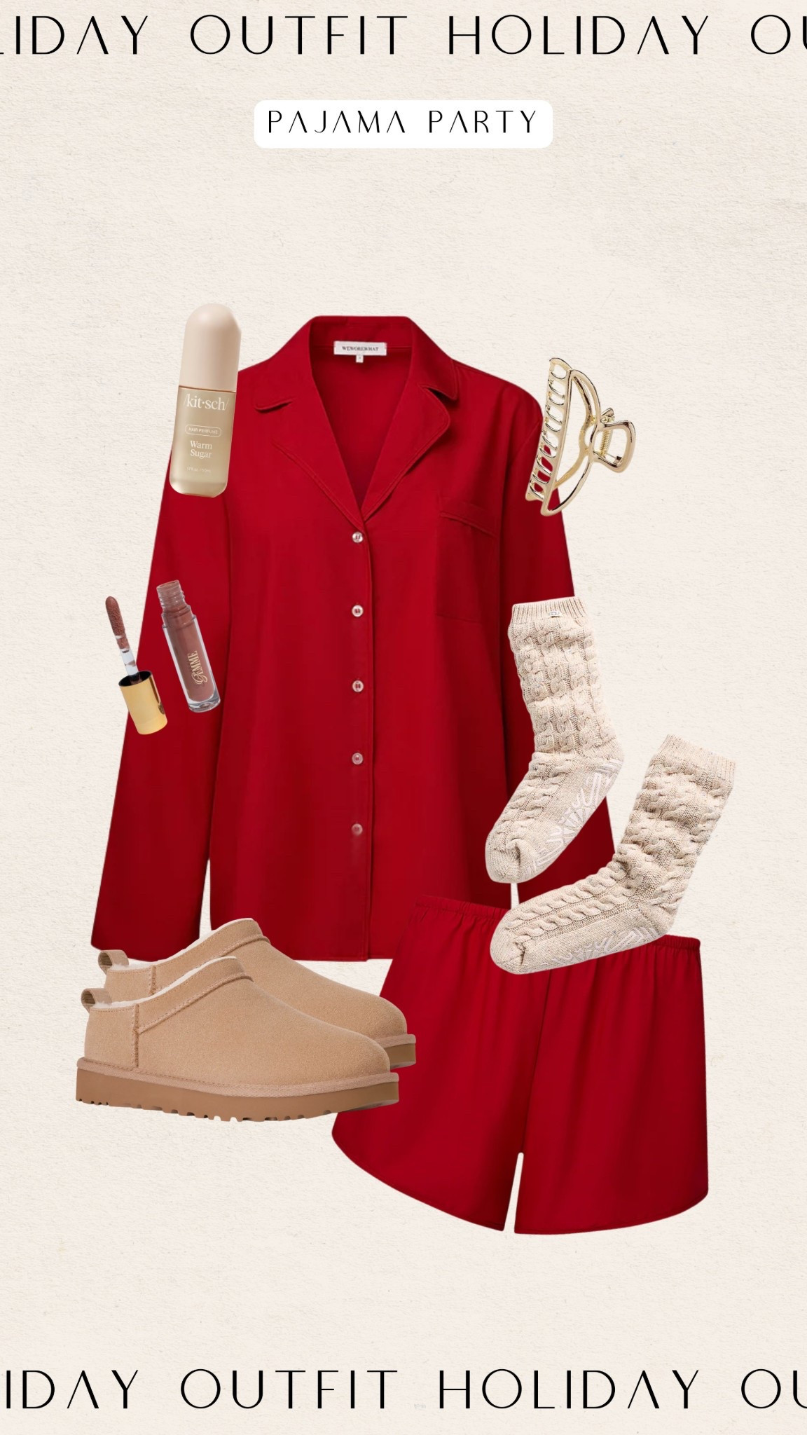 What I’d wear to a holiday pajama party! 

christmas party, pajama party, weworewhat, women’s fashion, holiday outfit 

#LTKgrwm #LTKHoliday