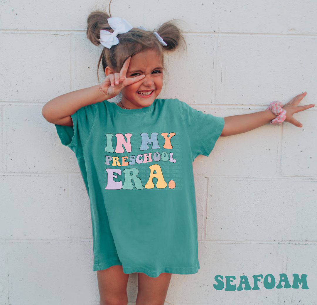 In My Preschool Era Shirt It's Me Hi I'm the Pre-k - Etsy | Etsy (US)