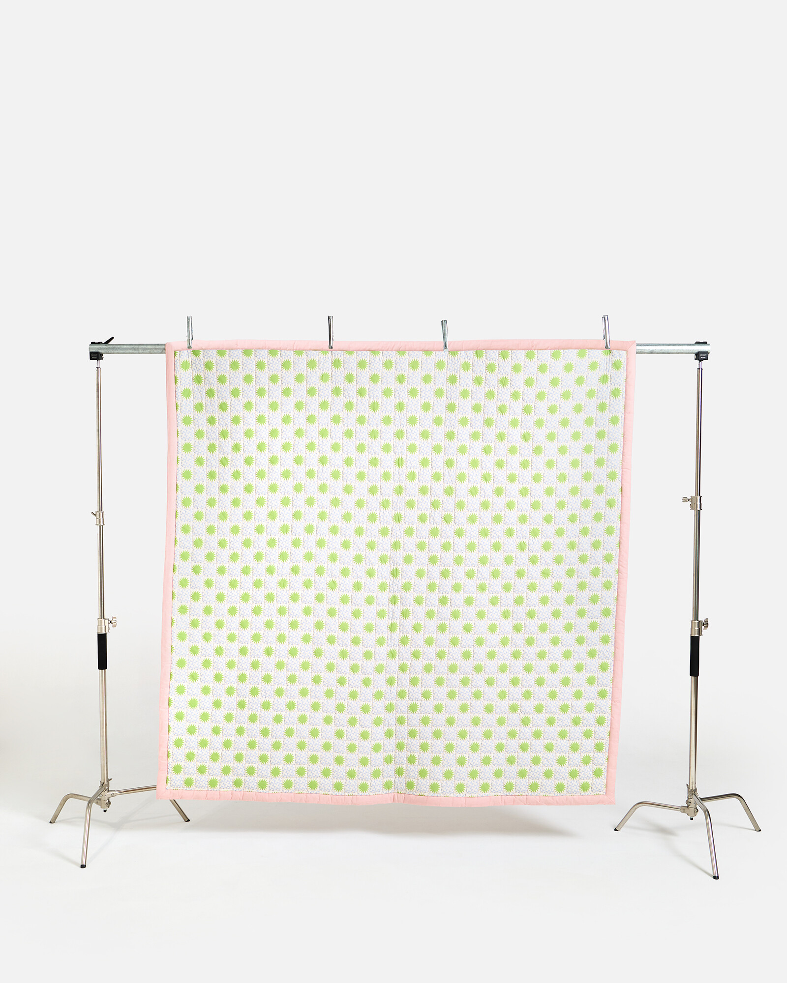 Marina Sun Tile Reversible Cotton Bedspread | Oliver Bonas | Oliver Bonas (Global)