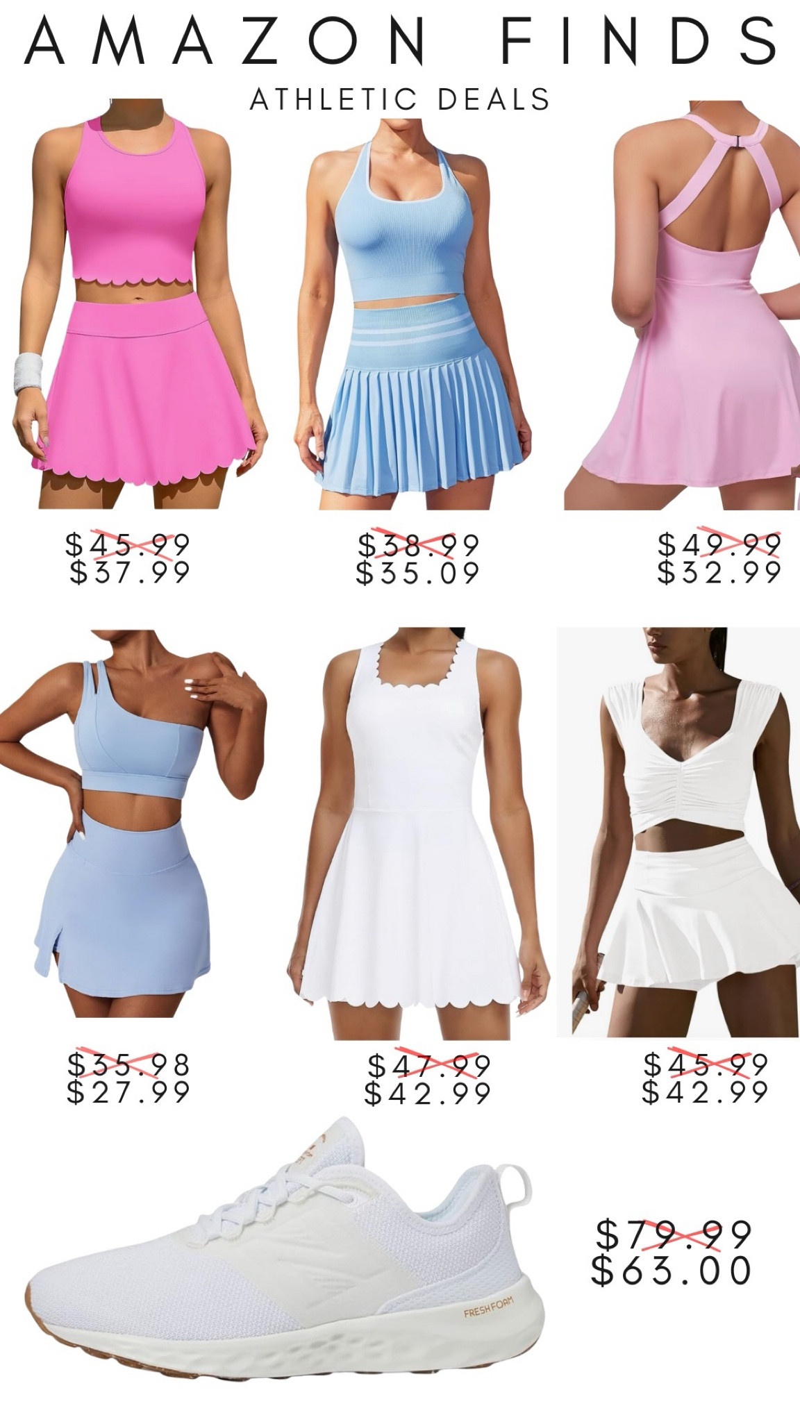 Amazon athletic attire deals!!




#LTKSaleAlert #LTKFitness