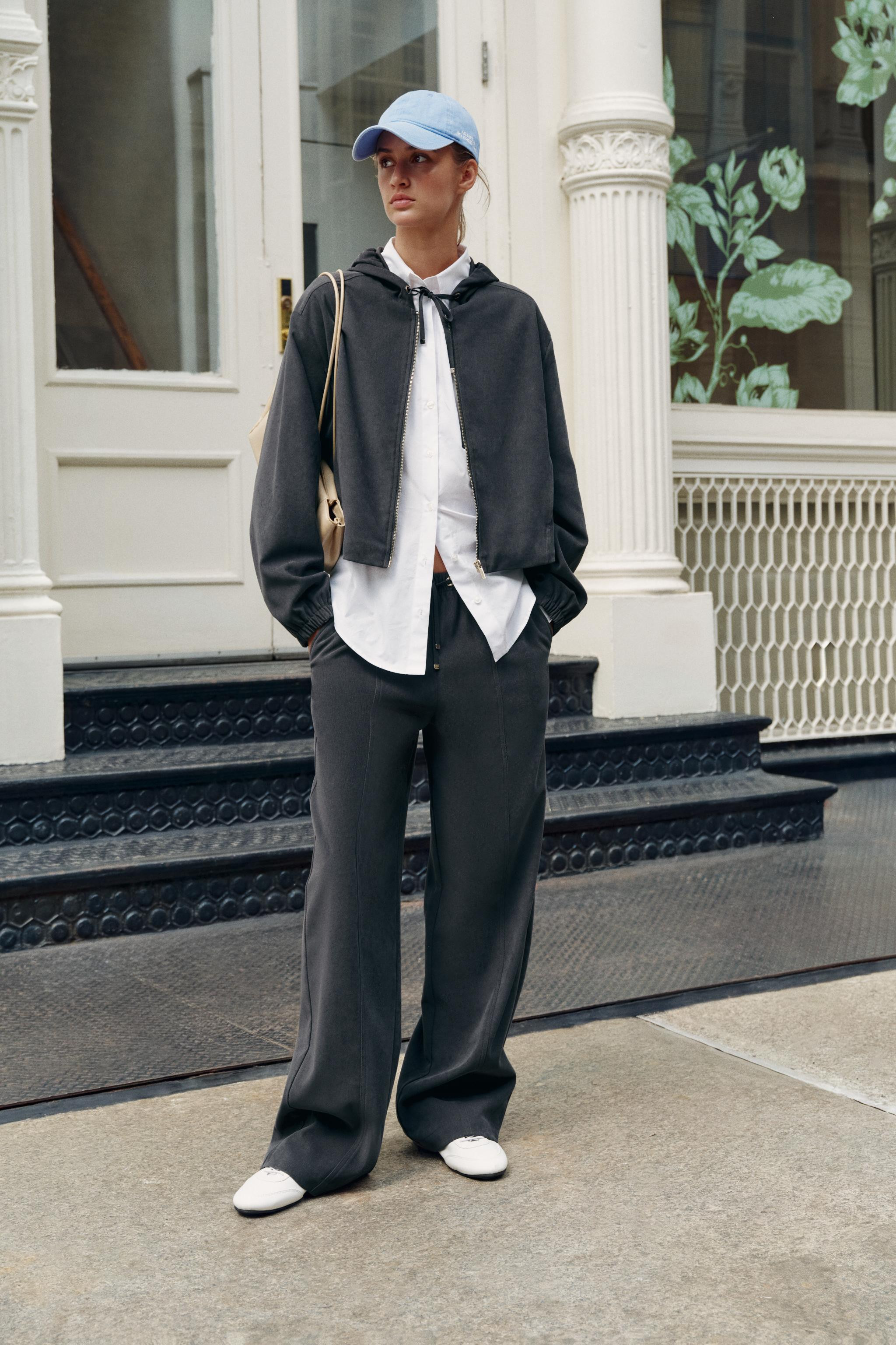 HOODED BOMBER JACKET | Zara UK