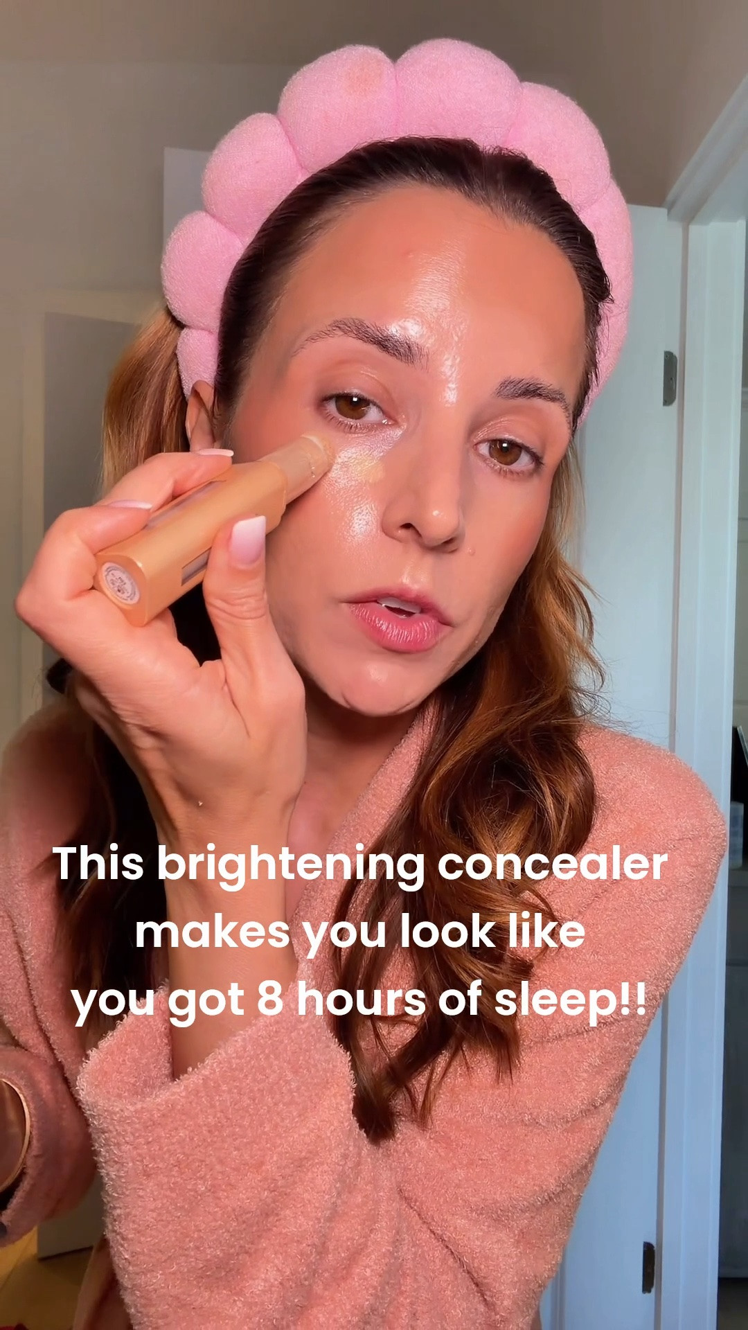 This brightening concealer makes you look like you got eight hours of sleep. It’s mature skin friendly. Does a great job of not settling into fine lines! I LOVE this when I want some extra coverage! I have shade MG2.

#LTKmorningroutine #LTKselfcare #LTKBeauty