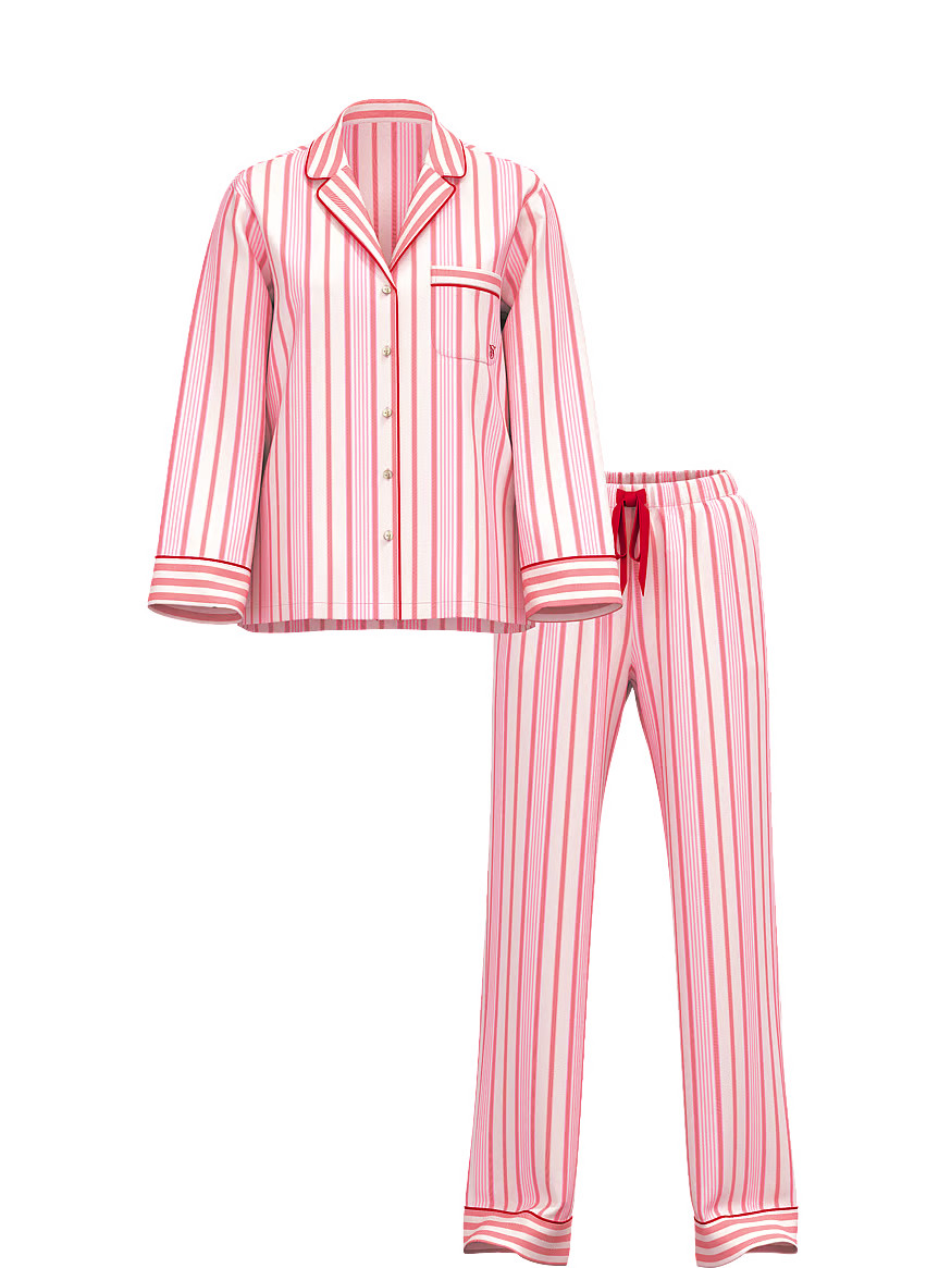 Flannel Long Pajama Set | Victoria's Secret (US / CA )