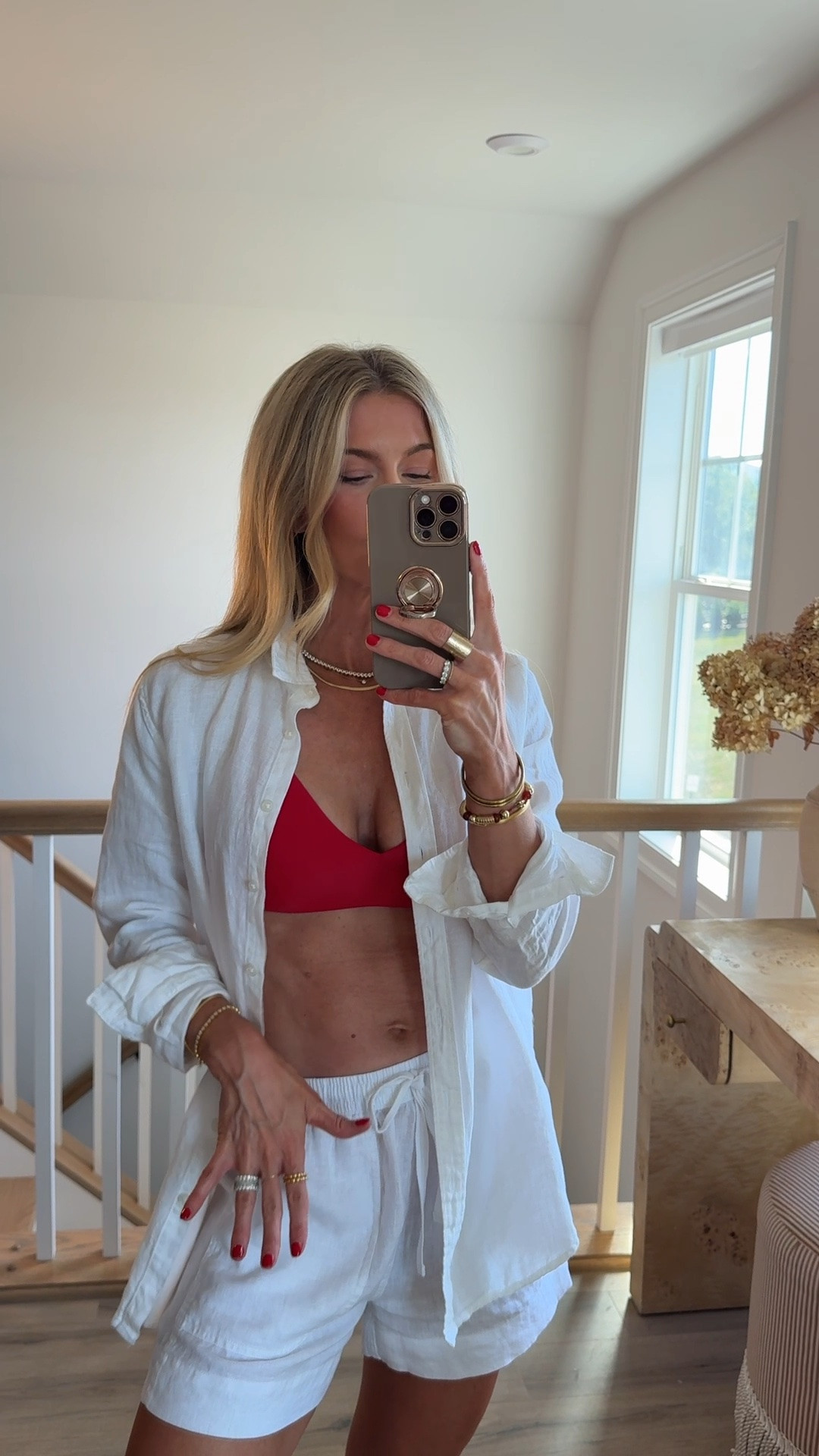 I finally tried @Quince  ‘s swim and cover ups and they did not disappoint.  All of these options would be perfect for the 4th of July. #QuincePartner

#LTKstyle #LTKsummer #LTKswim