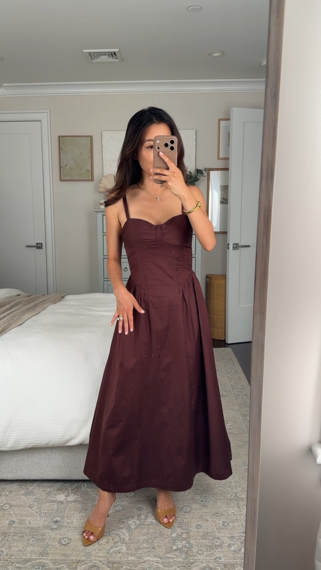BOGO sale! Also comes in a beautiful floral or white.
• Trying on Xxs petite in this bra free cotton dress. Adjustable straps, stretch back.

Abercrombie petite dresses, summer to fall wedding guest, maxi dress

#LTKPetite #LTKSaleAlert #LTKWedding