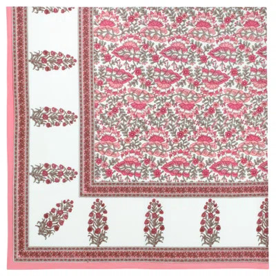 Ginnia Block Print Floral Tablecloth Ophelia & Co. | Wayfair North America