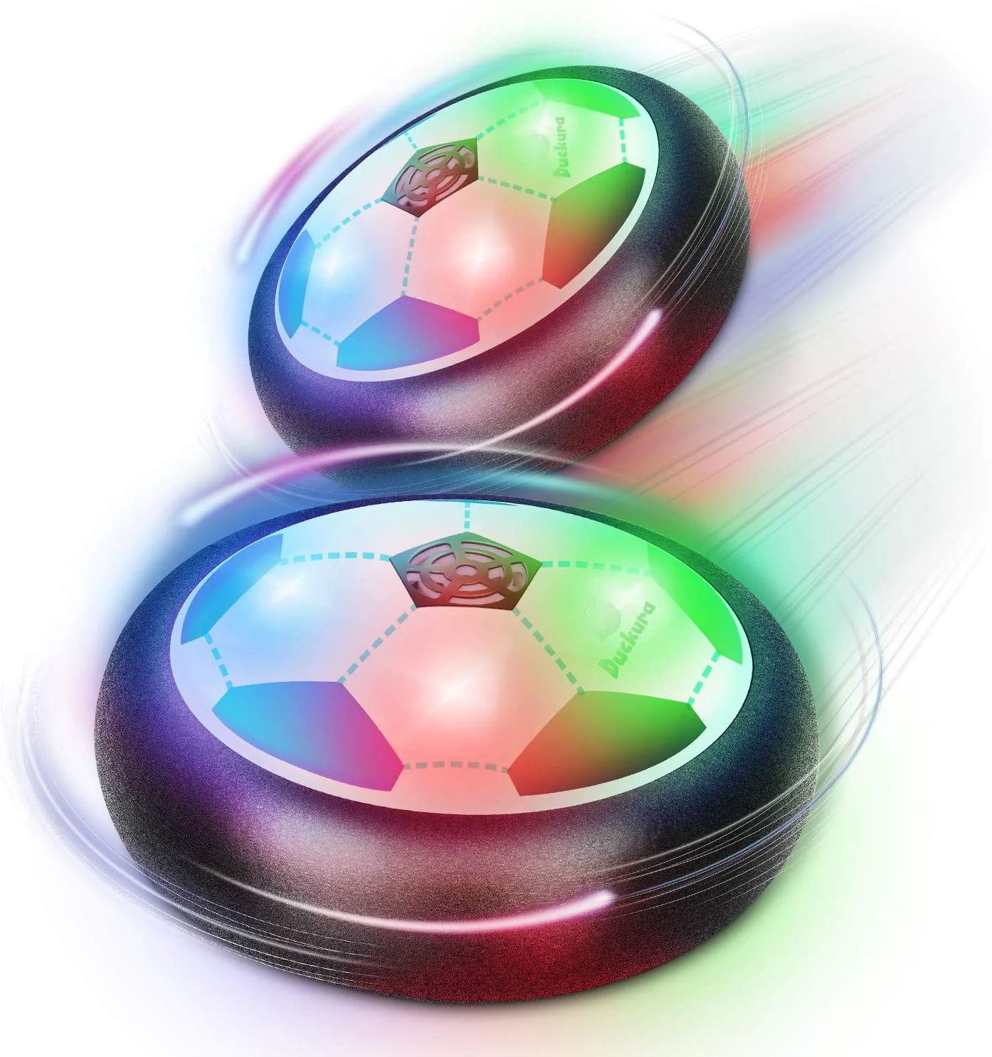JoyX Air Hover Soccer Balls Toys for Kids, Indoor Games Activities with LED Lights and Foam Bumpe... | Walmart (US)
