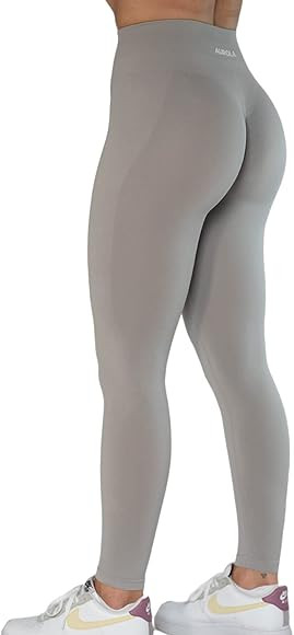 AUROLA Workout Leggings for Women Seamless Scrunch Tights Tummy Control Gym Fitness Girl Sport Ac... | Amazon (US)