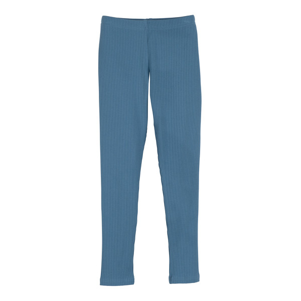Reese Ribbed Legging, Robin Blue - Maison Me Pants | Maisonette | Maisonette