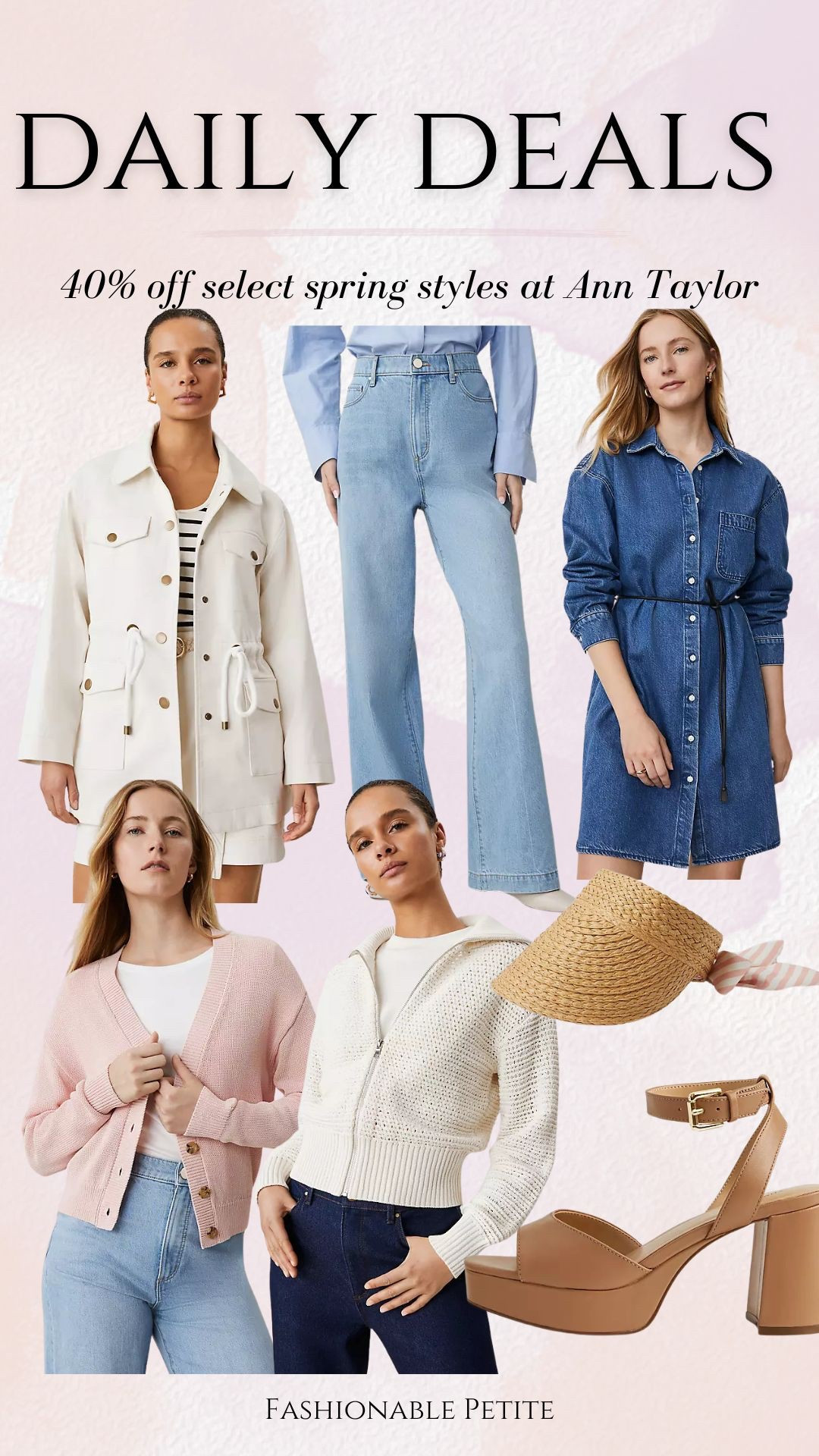 I love that these trouser jeans come in petite sizes! 

Spring outfit, petite jeans, petite outfit, spring style, trouser jeans, wide leg jeans 

#LTKSaleAlert #LTKPetite