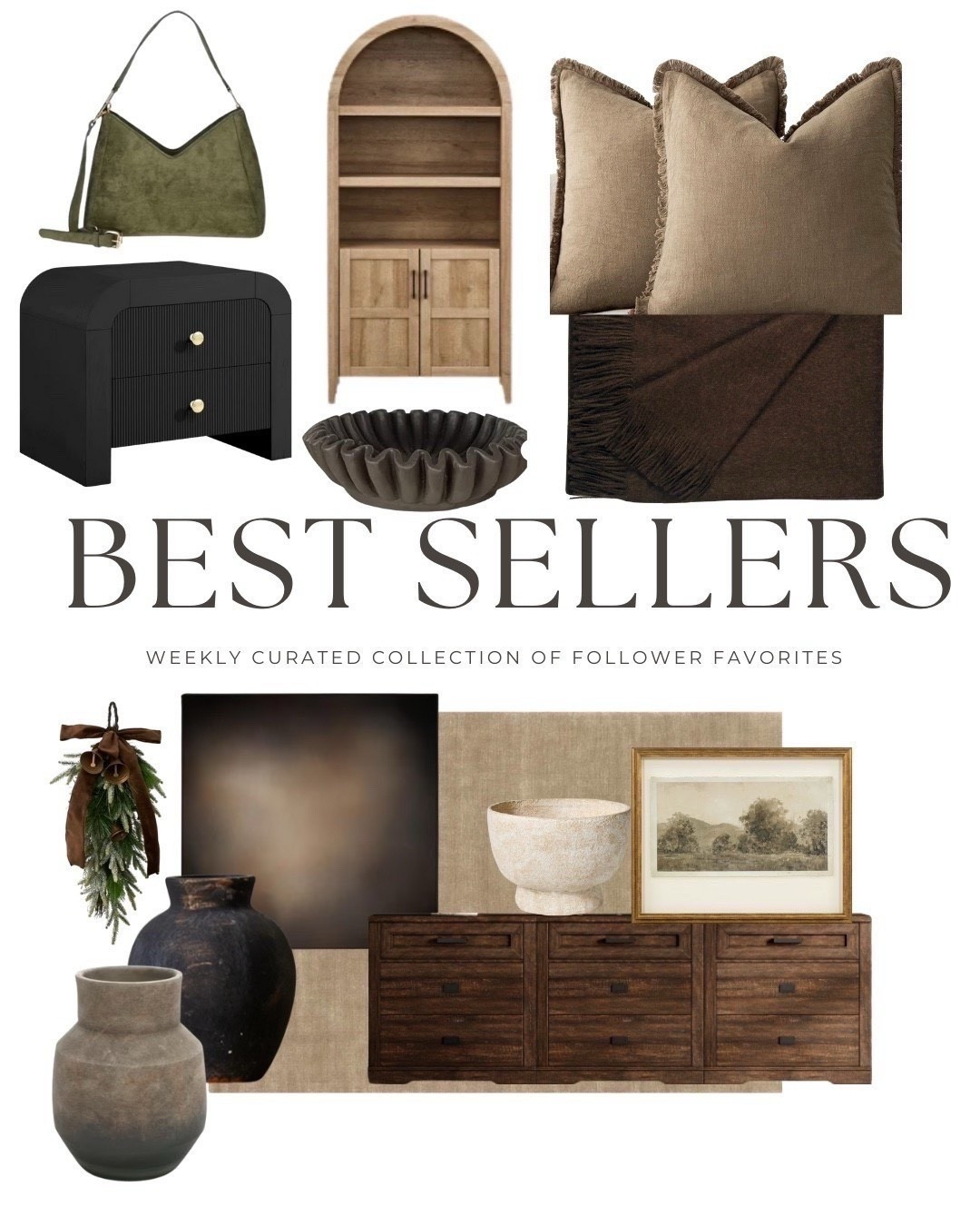 This week’s best sellers are all about timeless textures and warm, earthy tones 🤎 From cozy throws to statement furniture, here’s what you’ve been loving most lately.

#WeeklyBestSellers
#FollowerFavorites
#HomeDecorInspo
#LTKBestSellers
#NeutralHomeStyle
#CozyChicDecor
#MoodyInteriors
#TimelessDesign
#ModernOrganicHome
#HomeInspoDaily



#LTKFindsUnder100 #LTKFindsUnder50 #LTKHome