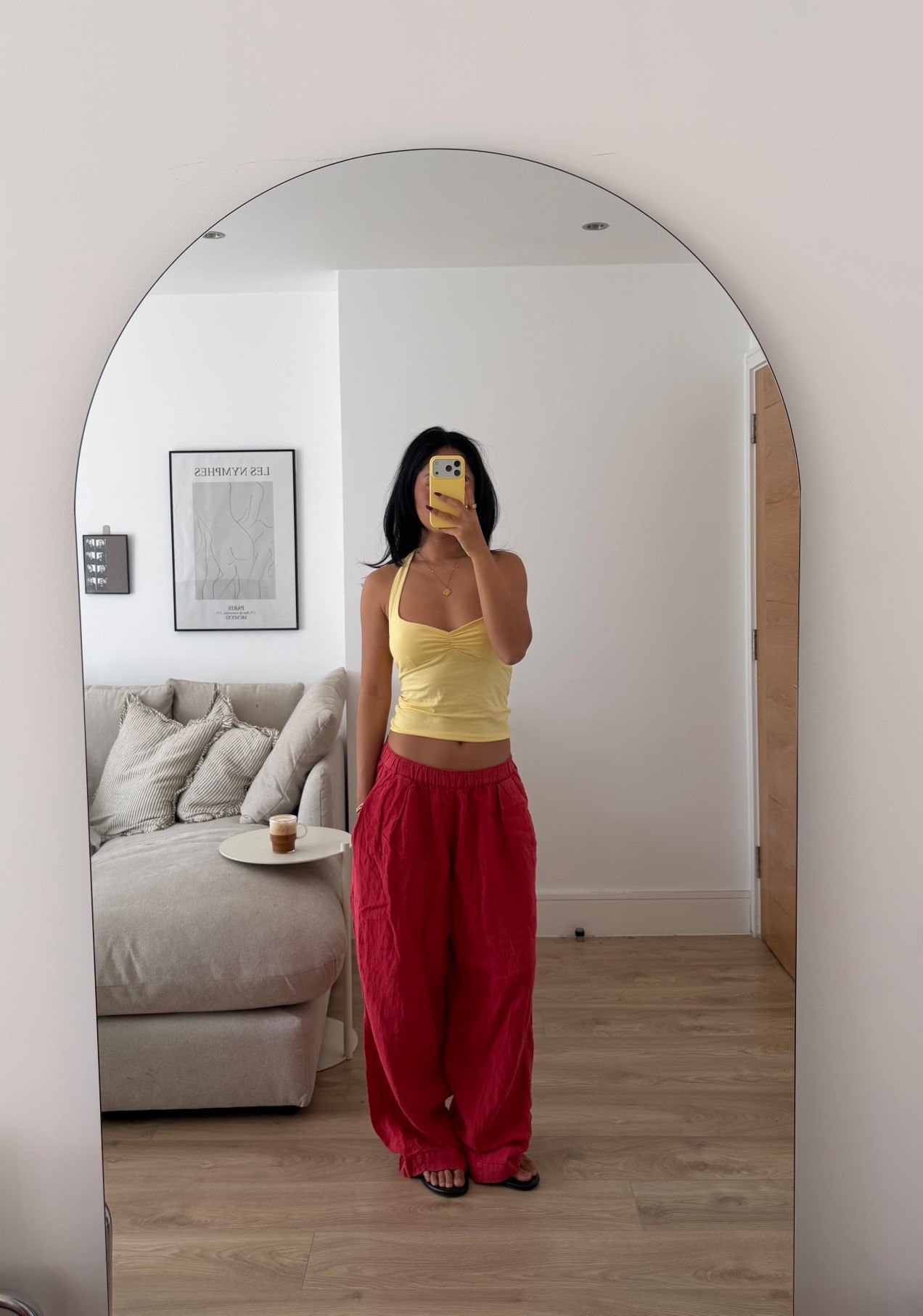 Top is size S 
Trousers size S

#LTKspring