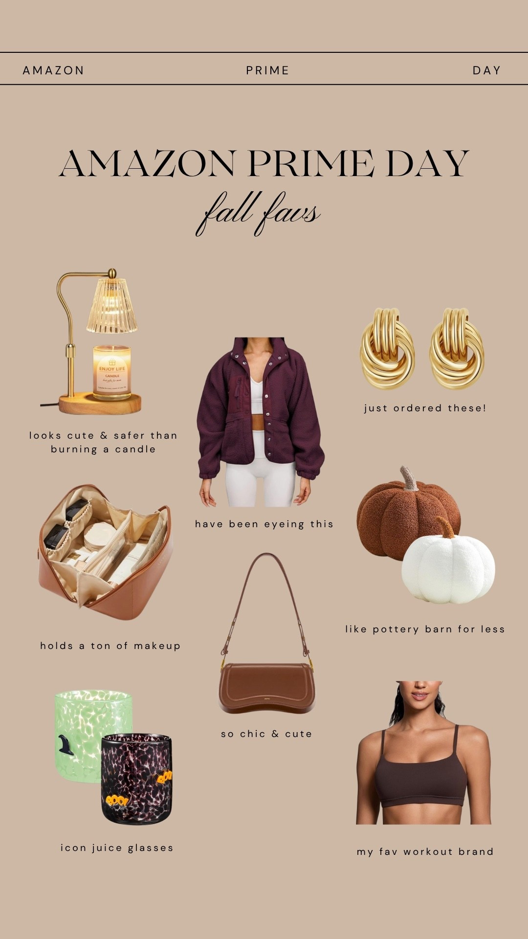 Amazon Prime Day - fall favs!! 🍂🧸🤎 give me all the fall vibes 

#LTKHome #LTKSaleAlert #LTKSeasonal