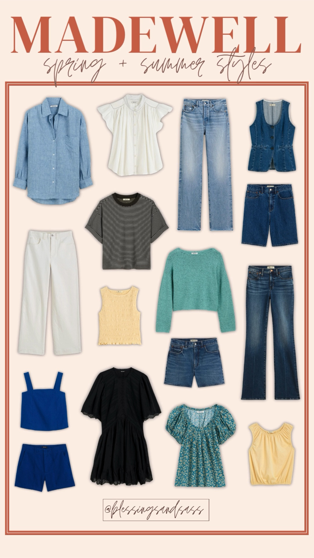 Madewell spring and summer styles! LTK x Madewell sale is live from 5/16-5-19! Get 20% off with the in-app code! #LTKxMadewell 

Madewell, Madewell sale, LTK x Madewell, women’s fashion, spring fashion, spring styles, summer fashion, summer styles, spring outfit inspo, summer outfit inspo, trendy fashion, chic style



#LTKSaleAlert #LTKStyleTip #LTKxMadewell