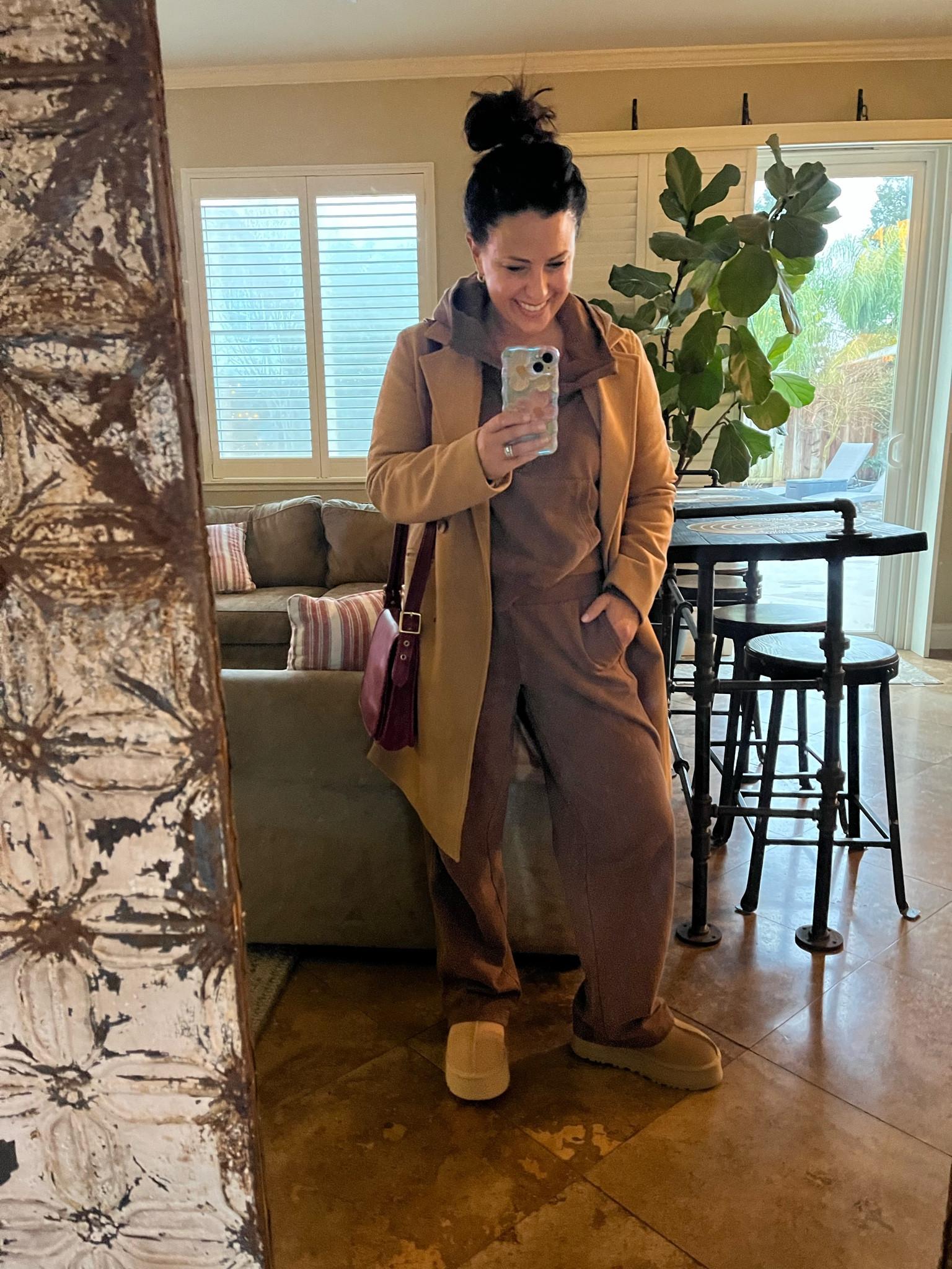 I had the best lazy day today. I wore this cozy look to a massage this morning and then to Costco. My sweatsuit is sold as separates, I’m wearing a small in both the top and bottoms. It comes in 3 colors and extended sizes. My kids and the Mr got me the Ugg Tasman platforms. I found a nearly identical pair of slippers for a fraction of the price that I linked, along with my go to waterproof and stain guard spray for leather, suede and canvas shoes. 

Lounge wear
Lazy day look
Teacher on break
Petite style
Two piece set

#LTKOver40 #LTKShoeCrush #LTKStyleTip