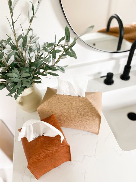 Affordable & attractive tissue box covers to elevate your counter space!



#LTKhome #LTKstyletip #LTKfindsunder50