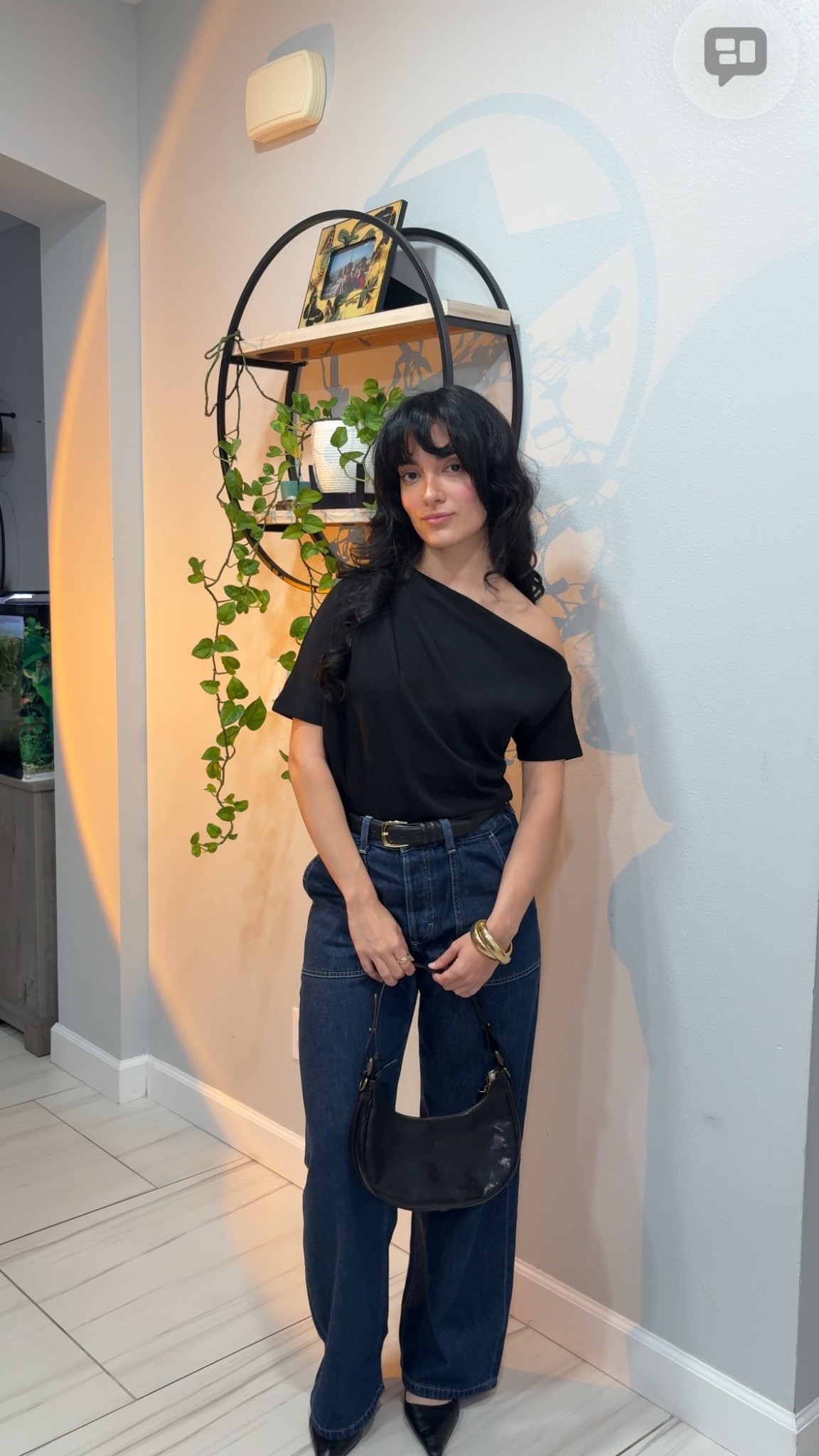 Babaton InterLock Cotton Script Top size XS 
Jeans size 25

#LTKgrwm #LTKootd #LTKdayinmylife