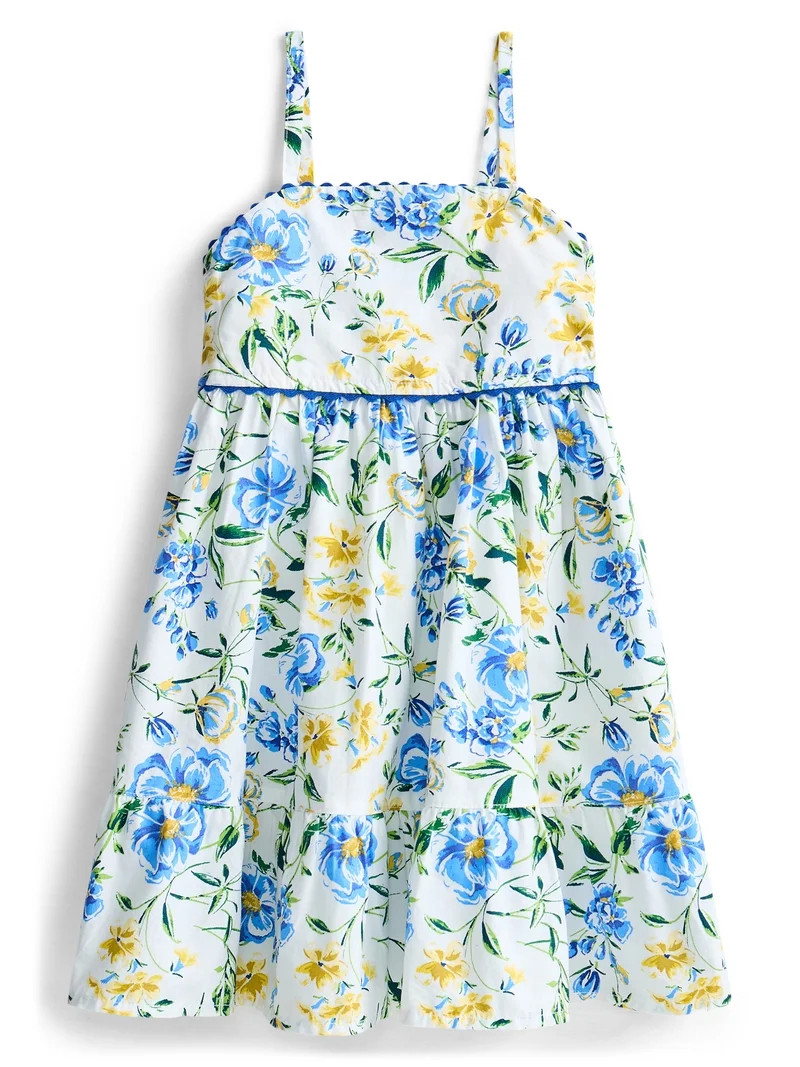 Free Assembly Toddler Girls Sleeveless Dress, Sizes 12M-3T | Walmart (US)