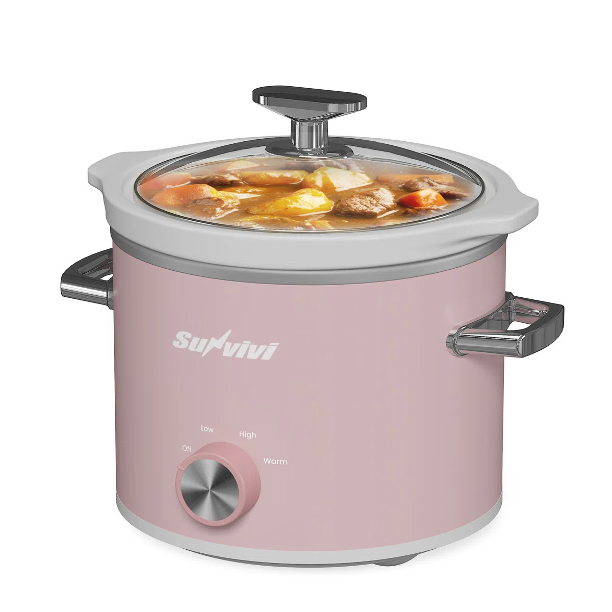 2QT Small Slow Cooker With 3 Heating Settings | Wayfair North America