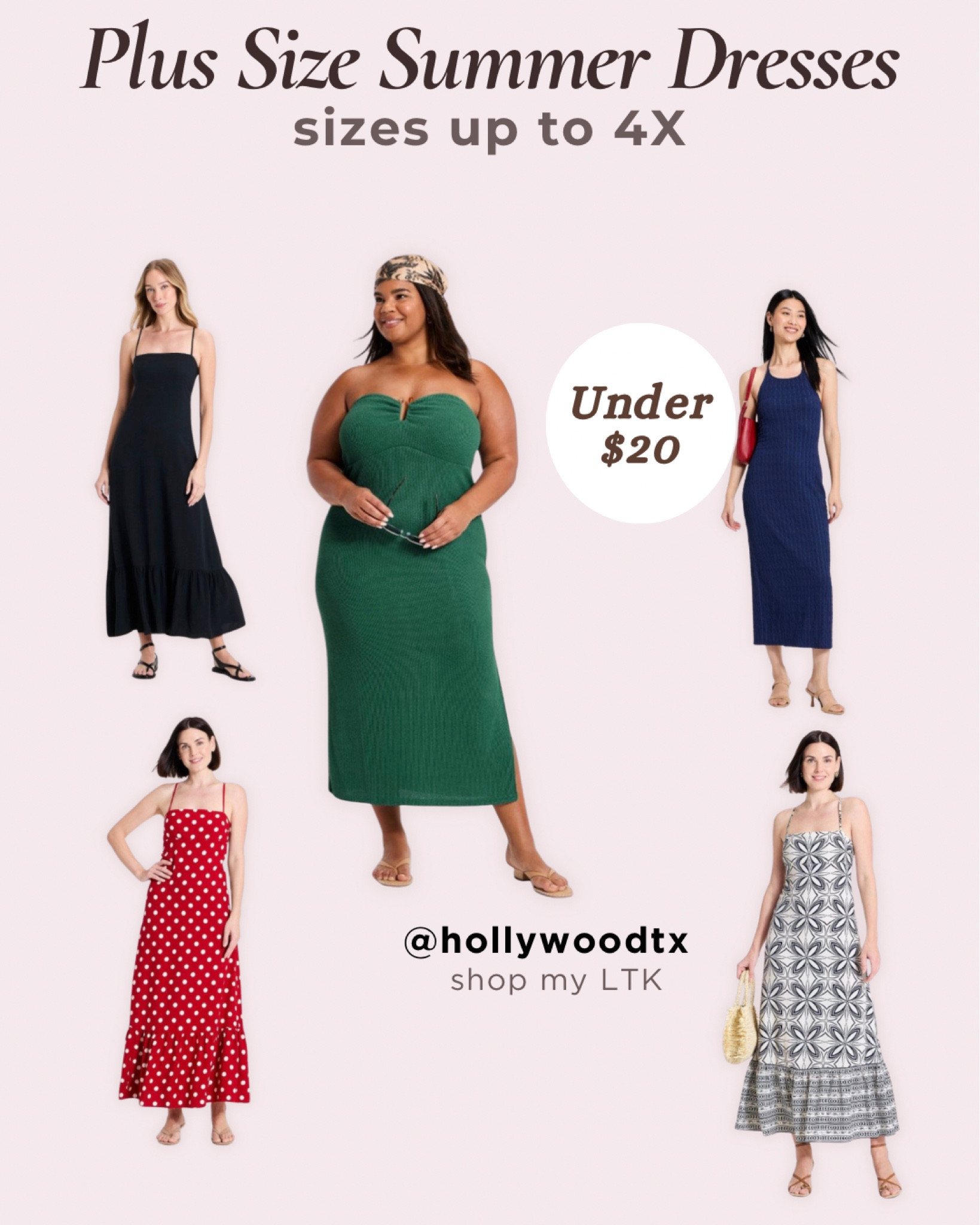 Plus size fashion summer dresses that are actually cute AND affordable 💅🏾

Sizes up to 4X and every dress is $20 and under. Easy throw-on looks for vacation, brunch, or everyday without breaking the bank.

Tap to shop before your size sells out.

#LTKSeasonal #LTKPlusSize #LTKSaleAlert
