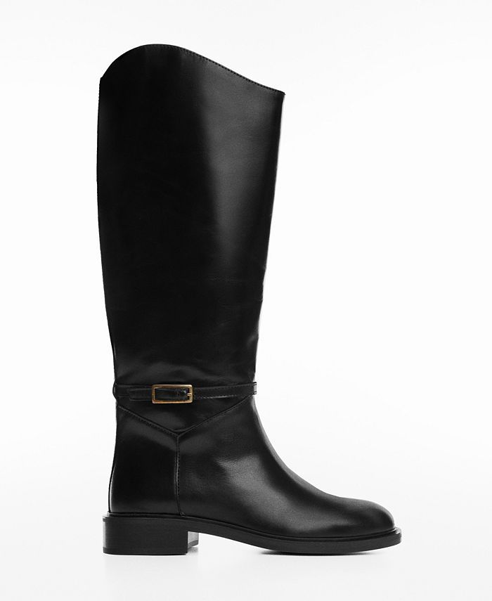 Women's Riding Style Leather Boots | Macy's