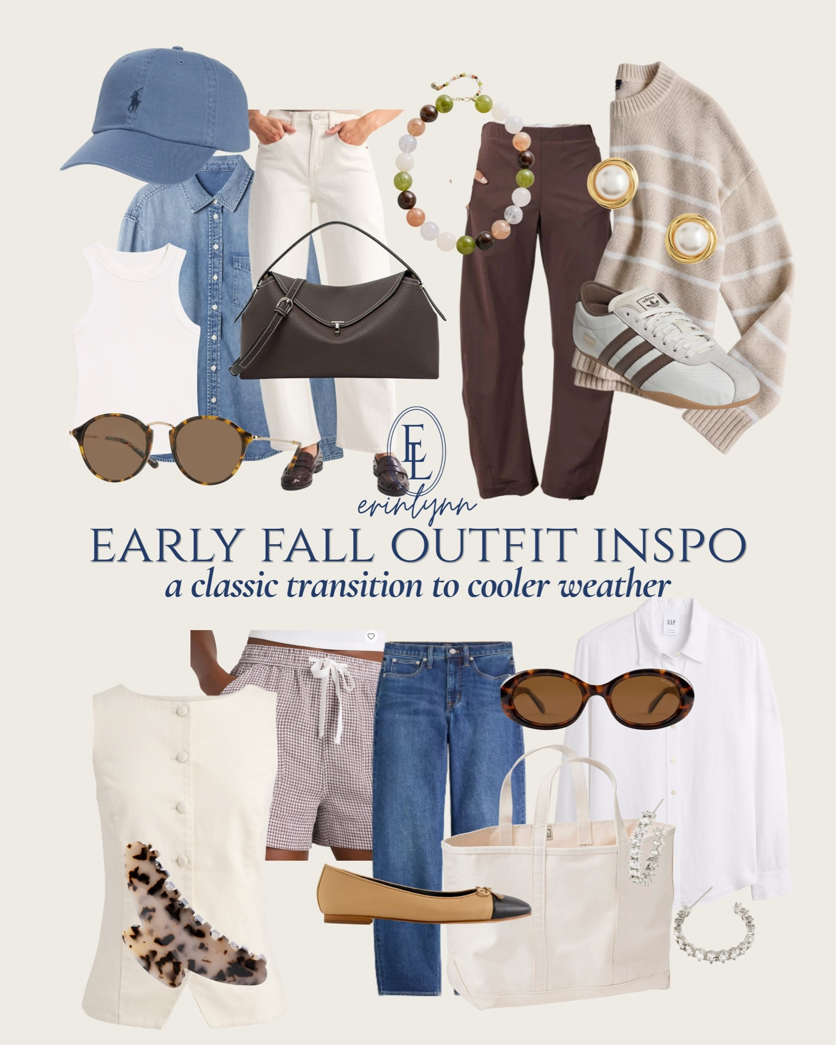 Easy fall outfits for real life — kids’ sports, errands, coffee runs, and normal days when you still want to feel put together. I mixed classic staples with a few richer fall tones and pieces I’ll keep wearing as the weather changes. 

I could only like 30 items so let me know if there’s anything you need linked

early fall outfits, everyday fall style, classic wardrobe, mom outfits, casual fall outfits, fall outfit ideas, wardrobe staples, classic style