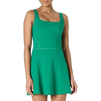 Amazon Essentials Women's Active Formflex Buttery Soft Tank Tennis Dress with Built-in Bra & Shor... | Amazon (US)