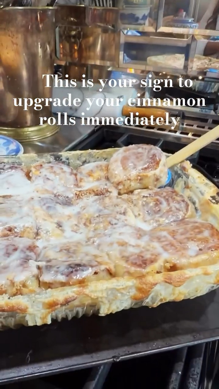 Cinnamon Toast Crunch Rolls 🤎✨

Preheat oven to 350°. Grease your baking dish with butter. Place your canned cinnamon rolls in the baking dish. (I used two cans). Top the rolls with Breyers Vanilla Ice Cream, then generously sprinkle Cinnamon Toast Crunch powder over the top. Bake at 350° for 25 minutes, or until the edges are golden and the rolls have fully risen. Remove from the oven and immediately spread the icing over the hot rolls so it melts into every bite.

Trust me… you NEED to save this recipe. It’s so simple, but it makes the biggest difference.

#LTKfoodie #LTKmomlife #LTKdayinmylife