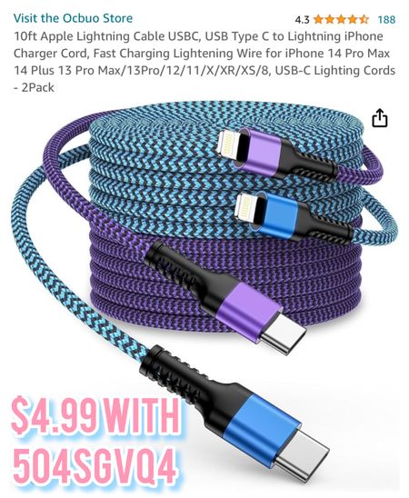 USB cable 

#LTKFindsUnder50 #LTKSaleAlert #LTKTravel