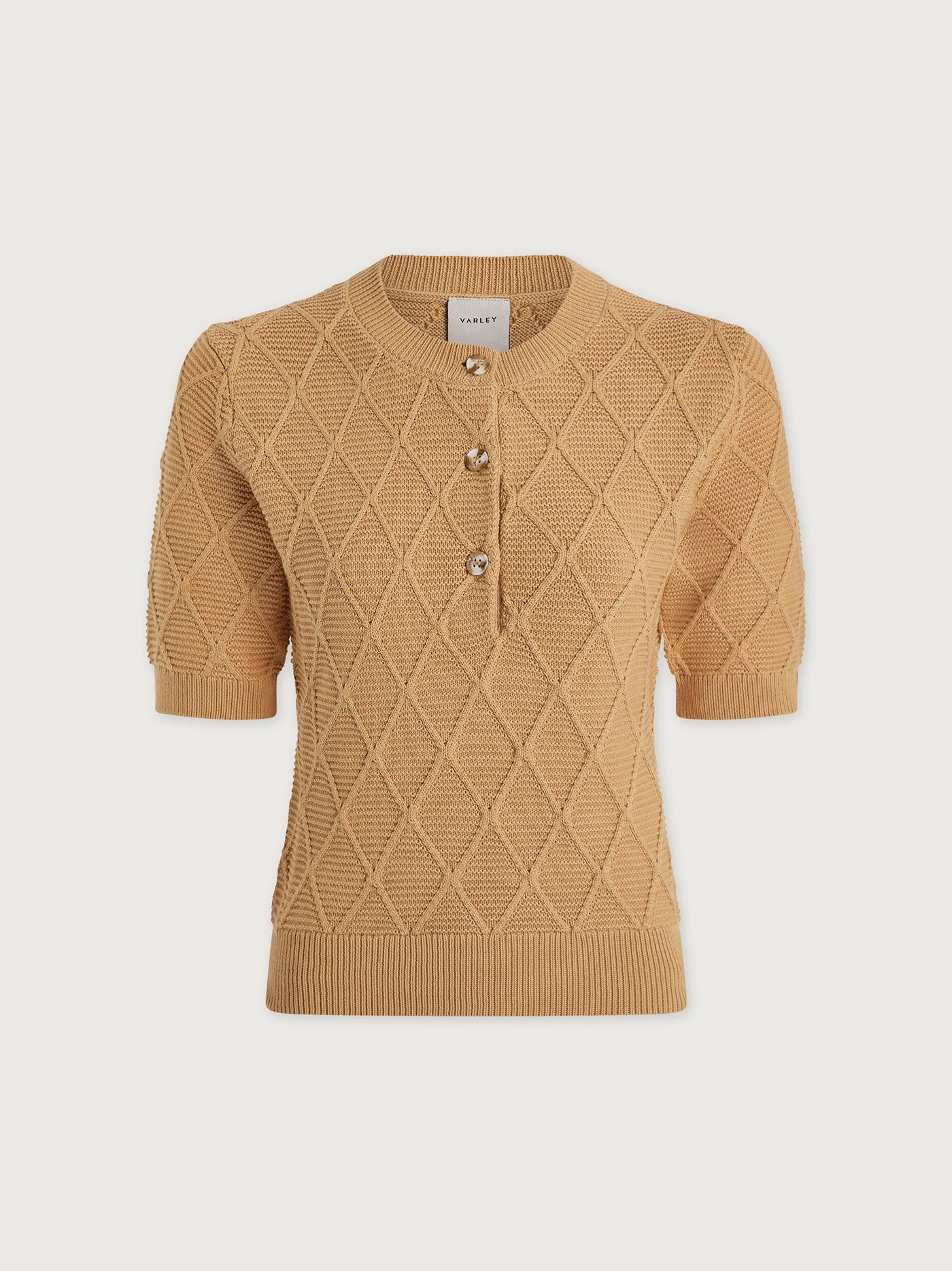 Merryn Diamond Knit Top | Varley US | Varley US
