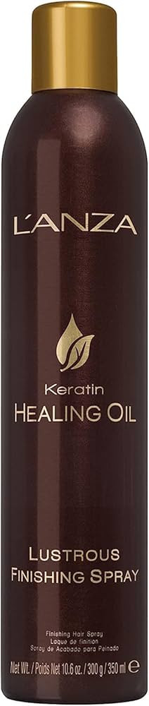 L'ANZA Keratin Healing Oil Lustrous Finishing Spray, Boosts Shine and Volume While Deeply Hydrati... | Amazon (US)