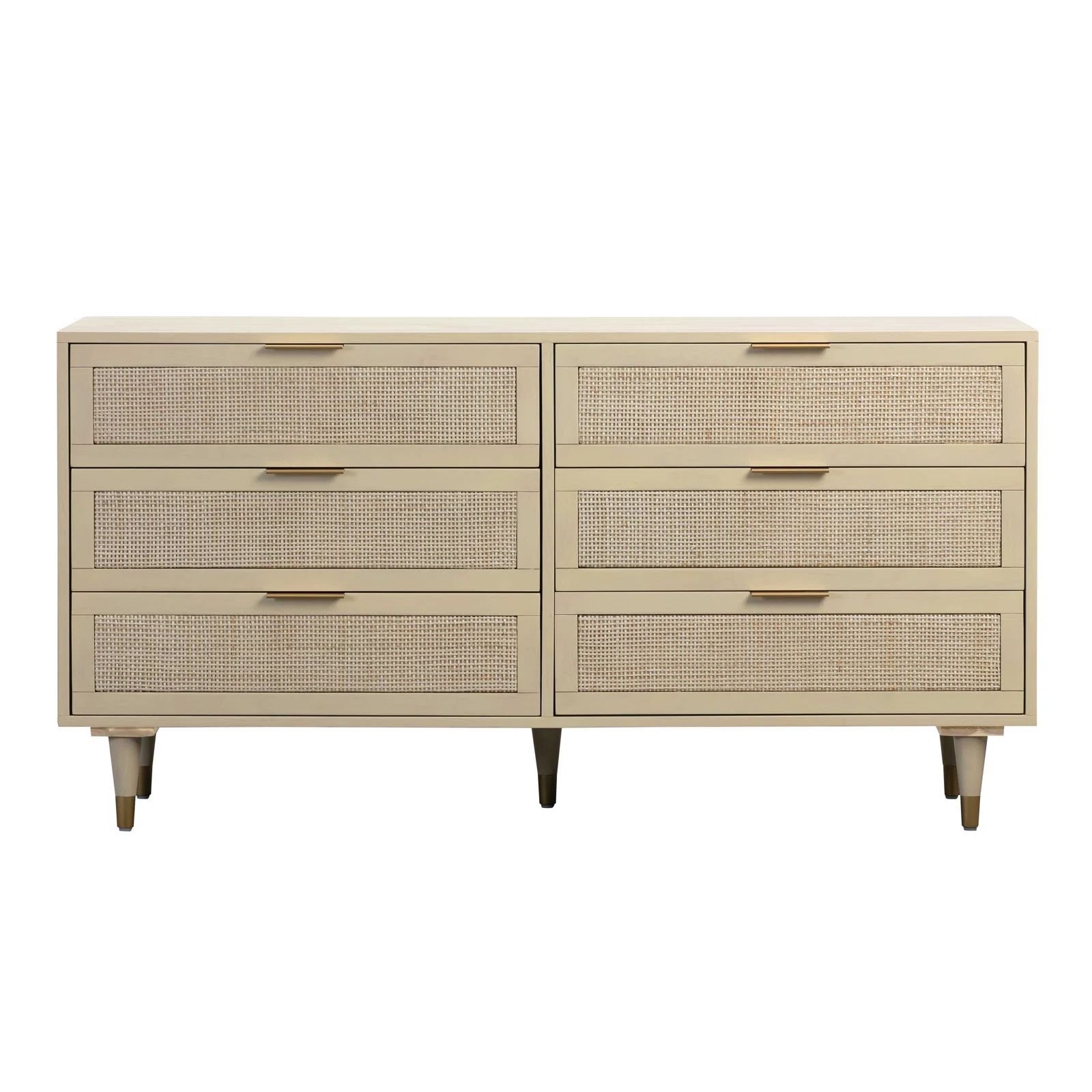 Claret 6 Drawer 60" W Dresser | Wayfair Professional