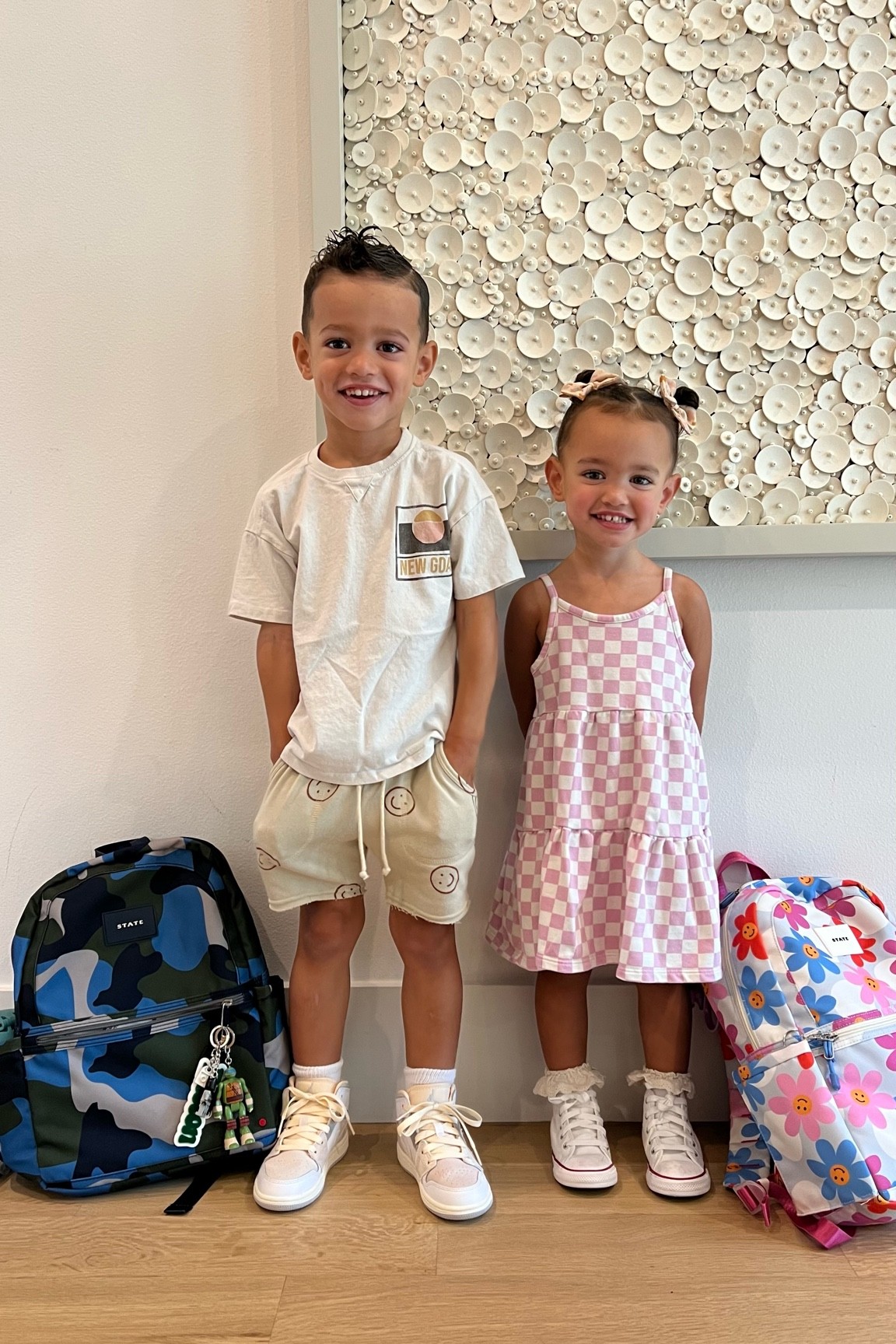 Pre-school OOTD! East’s shirt is Zara, shorts are little wedgies! 

#LTKfamily #LTKkids