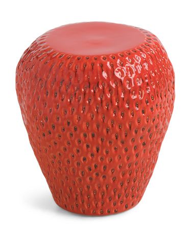 18in Strawberry Ceramic Plant Stand | TJ Maxx