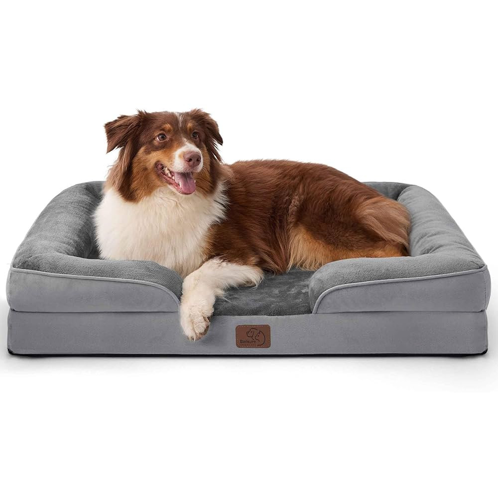 Bedsure Orthopedic Dog Beds Large Sized Dog - Washable Large Dogs Bed Waterproof, Big Comfort Dog... | Amazon (US)