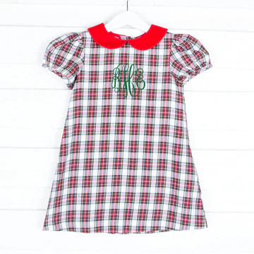 Cream Plaid Sally Dress | Classic Whimsy