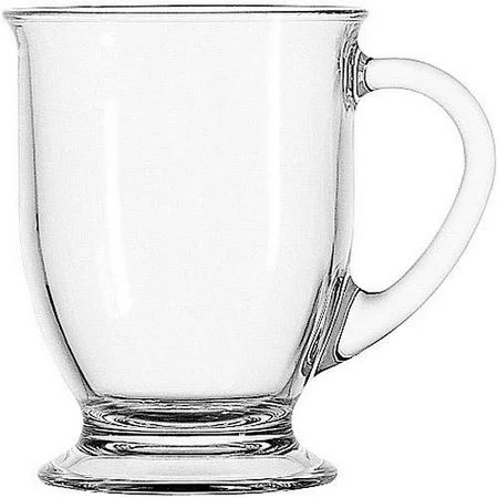 Mainstays Anchor Hocking Clear Mug Set, 4 Piece | Walmart (US)